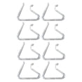 thumbnail image 2 of Large Tablecloth Clips Clear Plastic Table Cloth Holder Clips Heavy Duty Table Clips for Outdoor Tables Wedding Picnic Camping Party Supplies 8 Pack 2.36 x 1.97 in, 2 of 9