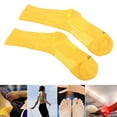 thumbnail image 4 of Breathable Sports Socks, Reduce Foot Friction Sports Socks  For Playing Basketball Pink,Yellow,Black,Red, 4 of 8
