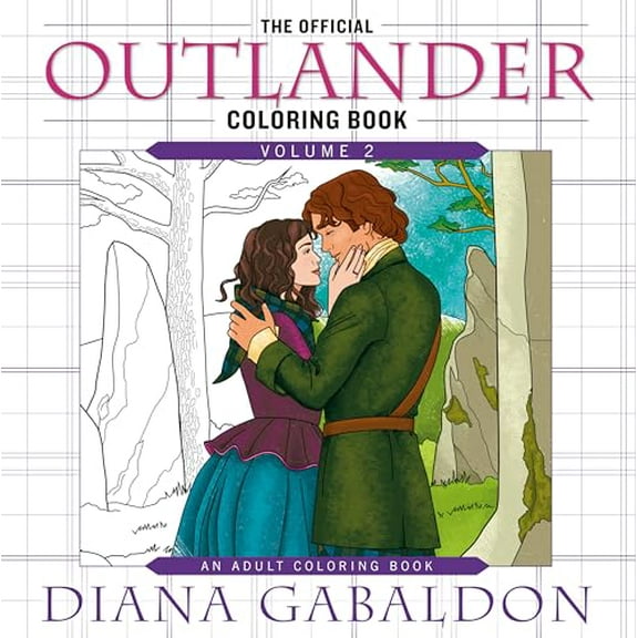 Pre-Owned The Official Outlander Coloring Book: Volume 2: An Adult Coloring Book Paperback