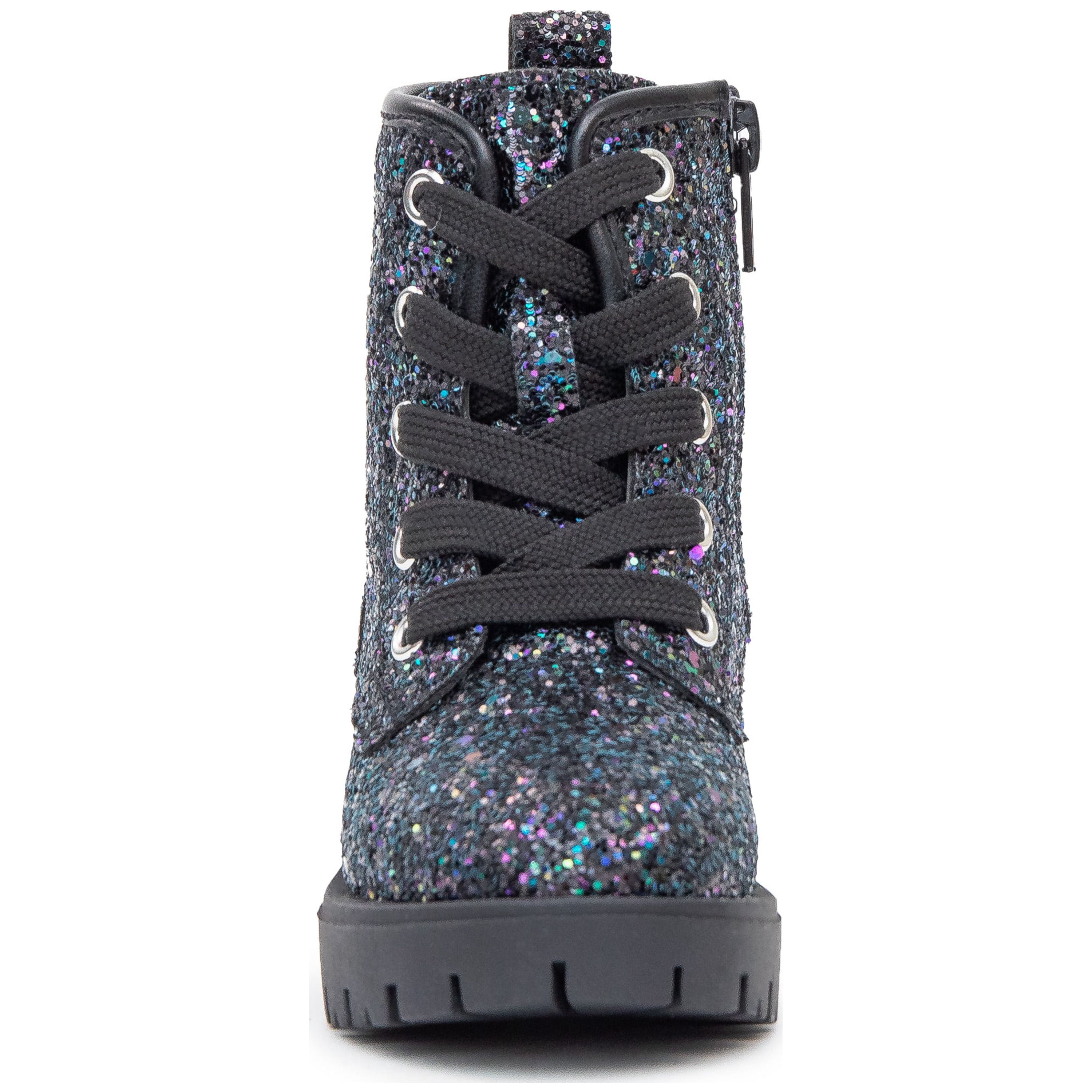PORTLAND By Portland Boot Company Toddler & Kids Glitter Combat Boots, Sizes 7-5