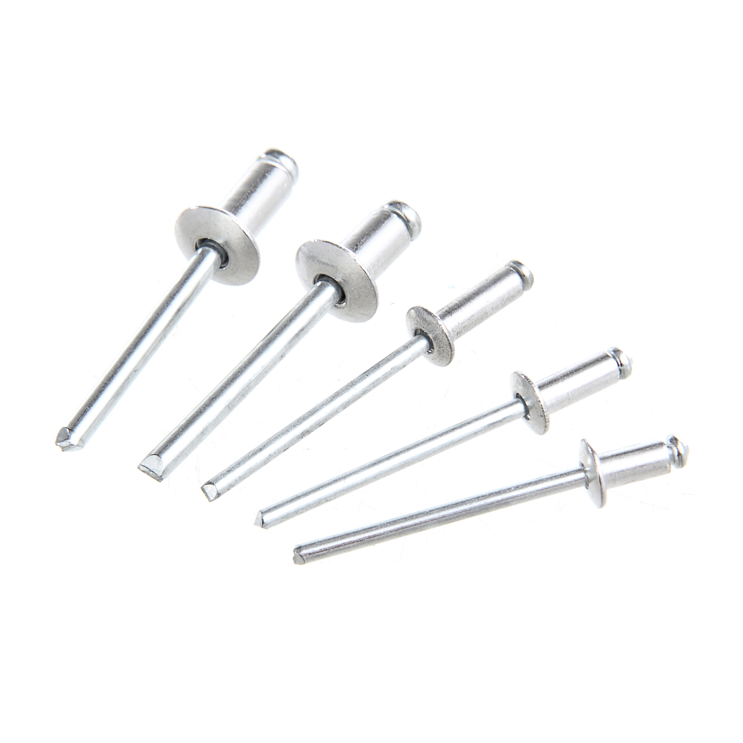 Hyper Tough 250 Piece Assorted Size Aluminum Rivets in Divided Plastic Storage Case TN75129A