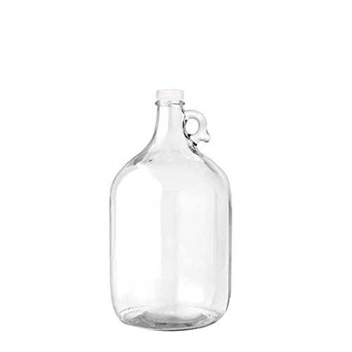 1/2 Gallon Glass Jug Reusable Water Bottle Jug BPA Free With Cap and