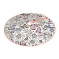 thumbnail image 2 of Kll Vintage Butterflies Christmas Tree Skirt 48",Party Decorations Farmhouse For Christmas Decorations Holiday Party, 2 of 8