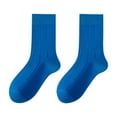 thumbnail image 2 of MSJUHEG Socks,Running Socks,Fuzzy Socks,Womens Ankle Socks,Crew Socks,Socks for Autumn Mid Calf Socks Colorful Stockings Advanced Cute Socks Blue One Size, 2 of 4