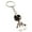 Silver, variant on Movable Skeleton Metal Keychain - Articulated Skeleton Key Ring Key Holder for Car Keys Bags and Backpacks(Red-1,12X5cm)
