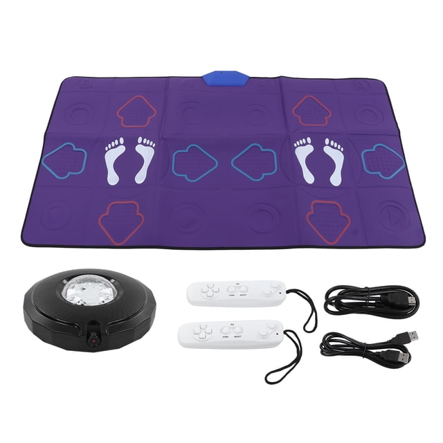 Dancing Pad, Interactive LED Light Dance Step Play Mat Educational High Sensitivity AR For Party ANGGREK Dancing Pad