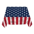 thumbnail image 2 of Diceymbol Nationalist Disposable Party Decor 54" Red White Blue Patriotic Table Runner for 4th of July, Memorial Day & Veterans Day Celebrations, 2 of 7