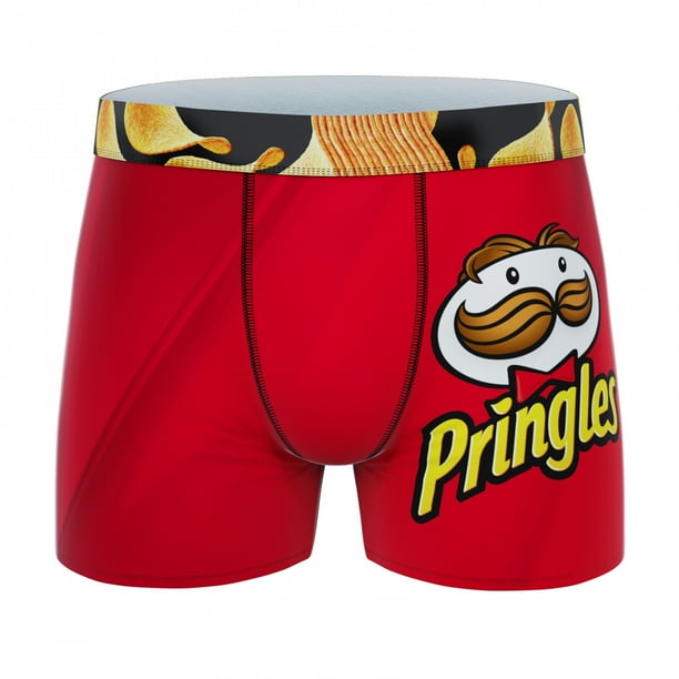 Crazy Boxers Pringles Logo All Over Boxer Briefs