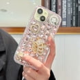thumbnail image 2 of Pink Diamond Phone Case, Crown And Heart-Shaped Diamond Phone Case, Elegant And Noble Rhinestone Tassel Phone Case, Suitable for Iphone 15 Pro Max.11/12/13/14/15/12Pro/13Pr, 2 of 4