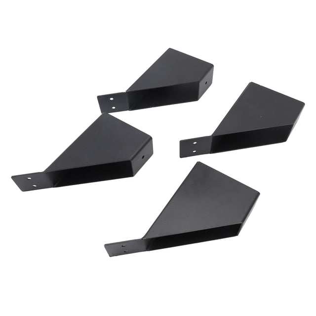 Pergola Brace Support Bracket, Sturdy 45 Degree Angle Pergola Bracket Versatile 4Pcs Easy Installation for Courtyard