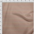 thumbnail image 4 of oneOone Cotton Poplin Twill Pale Orange Fabric Stripes Sewing Craft Projects Fabric Prints By Yard 56 Inch Wide-7F, 4 of 6