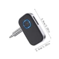 thumbnail image 2 of Wireless Bluetooth Car Receiver for Music Streaming, Auxiliary Audio Adapter with 3.5mm, Portable Audio Accessory, 2 of 7