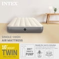 thumbnail image 2 of Intex Dura-Beam Standard Series Single Height Inflatable Airbed, Twin, 2 of 9