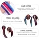 thumbnail image 2 of 1 Set 6pcs Kids Hairstyle Ponytail Braids Coloridas pelucas trenzas cabezas (Color surtido), 2 of 6