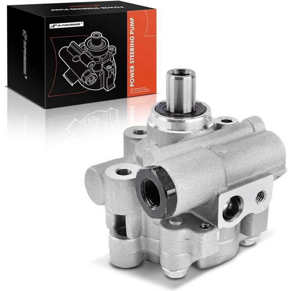 A-Premium Power Steering Pump Without Reservoir Replacement for Dodge Dakota Mitsubishi Raider Ram Dakota 2008-2011