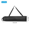 thumbnail image 2 of Uxcell 3Pcs Camp Chair Replacement Bag Folding Tripod Carry Bag with Handles Black 28x8 Inch, 2 of 7
