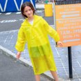 thumbnail image 1 of Childrens Transparent Waterproof Rain Poncho With Thickened EVA Plastic, 1 of 6