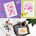 thumbnail image 6 of 1pc Ballet Stencils 7x4 Inch Ballet Dancers Ballerina Painting Drawing Template Ballet Shoes Stainless Steel Stencils for Craft Bullet Journal Scrapbooking, 6 of 7
