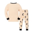 thumbnail image 2 of WIBAKCER Two-Piece Pajama Set for 2-9 Years Girls, Cotton Toddler Sleepwear Long Sleeve Pants Pajamas for Kids, 2 of 10