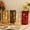 4pcs Set, variant on Clear Acrylic 3 Wick Flickering Flameless LED Candles Battery Operated Realistic Pillar Candles for Home Weddings Parties Decor