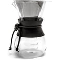 thumbnail image 2 of Yama Coffee Glass 20oz Pour Over Drip Pot With Reusable Stainless Steel Filter Cone, Heat Sleeve, Hand Blown in Taiwan, 2 of 8