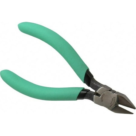 

Xcelite 5 OAL 3/4 Jaw Length x 19/32 Jaw Width Diagonal Cutter Pliers Tapered Head ESD Cushion Handles with Spring