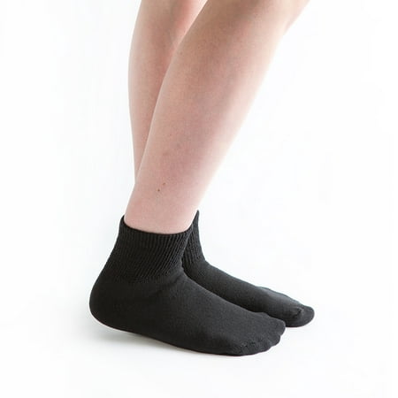 Doc Ortho Loose Fit Diabetic Socks, 3 Pairs, 1/4