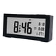 thumbnail image 3 of Reloj Digital, relojes de mesa de escritorio, decoración del hogar, despertador para niños y adultos, fácil manejo, pantalla grande, decoración de negro, 3 of 9
