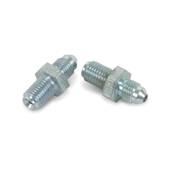 Earls 592035ERL Brake Adapter, 10mm x 1.25, -3 AN, Zinc Plated Steel