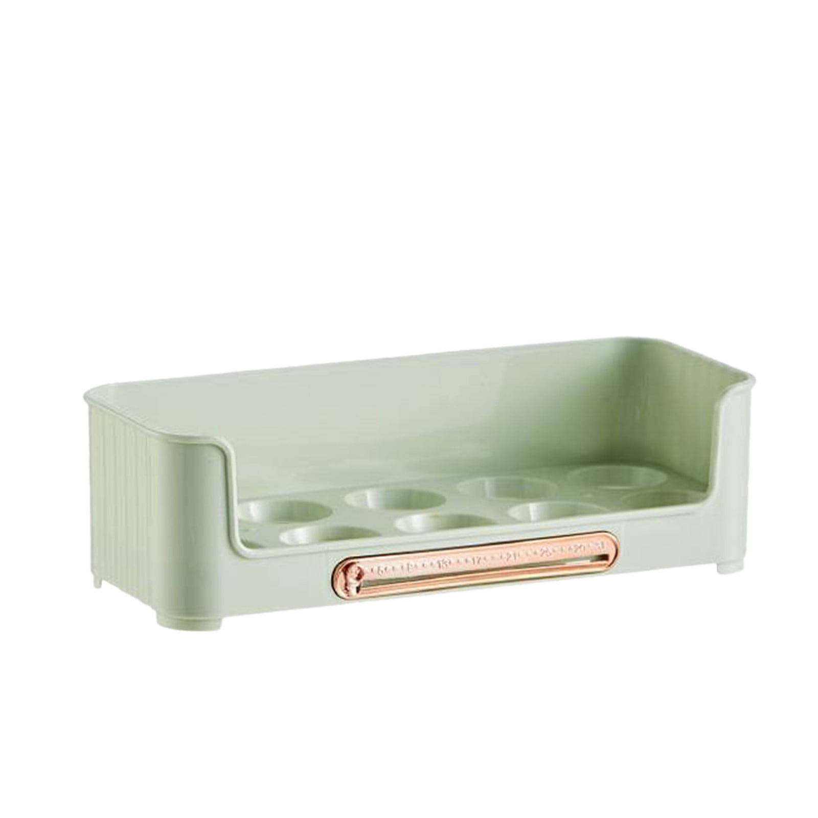 Lunxisen 3 Pcs Egg Storage Container Organizer Rack for Refrigerator Door Kitchen Space Saving Food Preservation Box