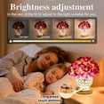 thumbnail image 3 of Artificial Hydrangea Flower Lamp with Remote Control, Hydrangea Flower 3 Color Dimmable Night Light Gifts for Women Mom Wife Friend Birthday Christmas, Bedroom Coffee Shop Store Living Room Decor, 3 of 14