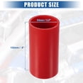thumbnail image 5 of Unique Bargains 2.5" ID 6" Length 4-Ply Reinforced High Temp Straight Coupler Silicone Reducer Hose Red for Car, 5 of 6