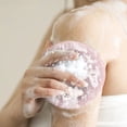 thumbnail image 4 of Fiudx Herramienta de Baño de Masaje, Exfoliante de Barro, Toalla para Exfoliar La Espalda, Diseño de Material Duradero, Relajación y Limpieza, Rutina de Baño Diaria, Compacta y Ligera para Viajar., 4 of 4