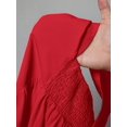 thumbnail image 6 of Vibrant Red Sweetheart Neck Sleeveless Backless A-Line Skater Mini Dress For Women, 6 of 6