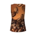 thumbnail image 5 of Lsque Coffee Beans Printed Workout Tank Tops for Women, Athletic Sports Tank Tops, Compression Sleeveless Dry Fit Shirts,Sleeveless Yoga Shirt-Small, 5 of 9