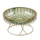 thumbnail image 2 of Cesta de alambre de metal para frutas, verduras, aperitivos, pan, cesta de almacenamiento decorativa para Verde L, 2 of 7