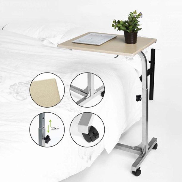 Topcobe Adjustable Computer Desk, Lifting Compact Computer Desk with