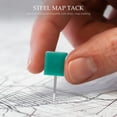 thumbnail image 3 of WHAMVOX 100PCS Map Tack Assorted Color Plastic For Map Marking At Home And Office, 3 of 8