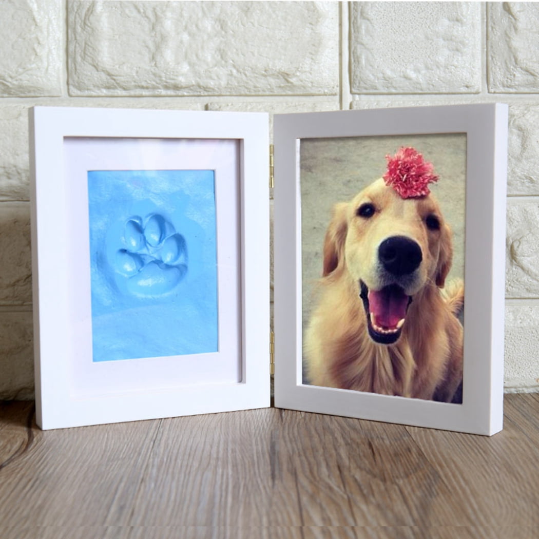 Dog paw print memorial kit hot sale