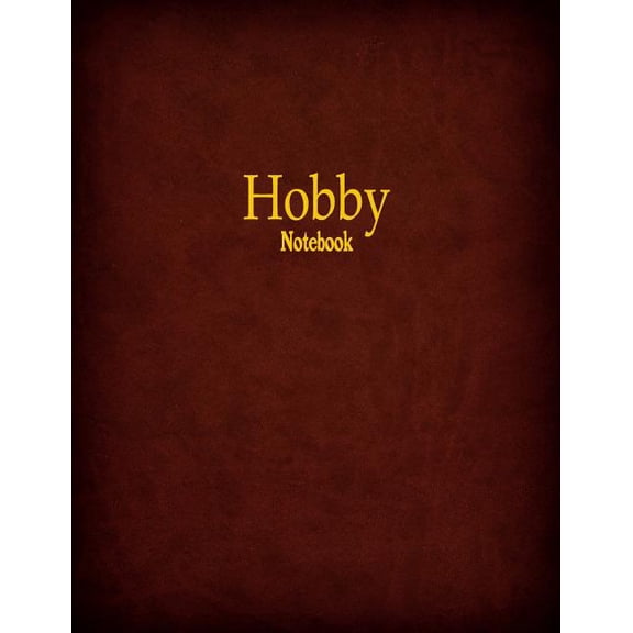 Hobby Notebook: 1/6 Inch Dot Grid Graph Ruled, 120 Pages, 8.5" x 11" (Paperback)
