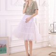 thumbnail image 3 of Falda tutú para mujer de los años 50, enaguas vintage cortas, falda de ballet de burbujas, tul, disfraz de Halloween, fiesta de cosplay, falda tutú de Navidad, 3 of 5