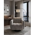 thumbnail image 2 of Sillón M&E MUEBLES Cloud Beige Giratorio, 2 of 7