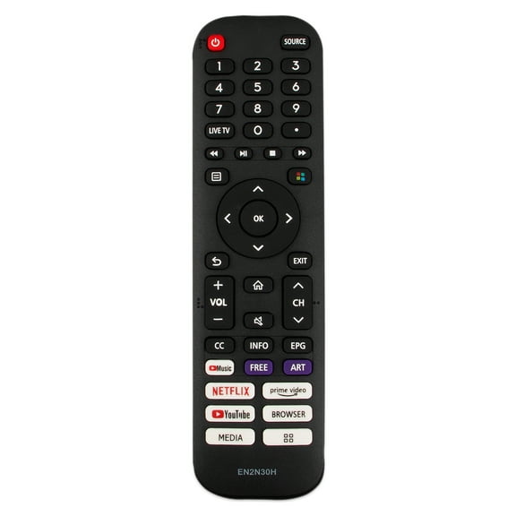 New EN2N30H Replaced Remote Control for Hisense TV 43A60G 43A60H 43A60GMV 43A6010GMV 43A6030GMV 43H6G