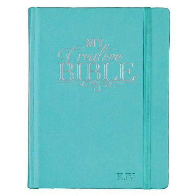 My Creative Bible KJV: Aqua Hardcover Bible for Creative Journaling