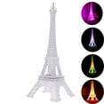 thumbnail image 1 of EeaseCA Acrylic Eiffel Tower Flashing LED Colorful Night Light Romantic Atmosphere Nightlight Desk Lamp, 1 of 3