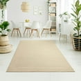 thumbnail image 4 of Modern Braided Large Area Wool Rug – 100% Natural for Living Room & Bedroom, Soft & Durable Rug, Resilient & Luxurious, Lana Beige, 6.56x9.84 ft, 4 of 5
