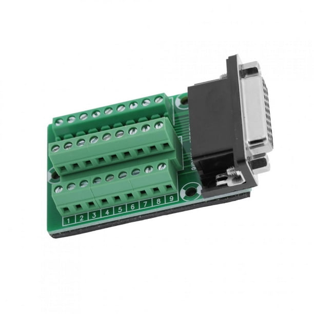 PlacA de Conexión DB26, Borad de PCB de Conexión de Terminal de, Diseño Compacto Con Marca Clara Para Un Cablado Conveniente, Hecho de Material de Para Un Trabajo Estable,