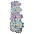 thumbnail image 2 of Tuvgenk Blue Flower Bedroom Bedside Blanket Soft Skin-Friendly Non Slip Easy Clean Rug, 2 of 6