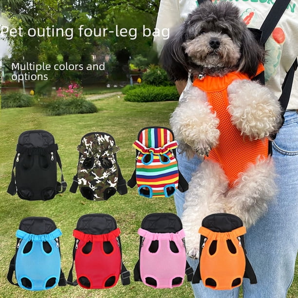 Bolsa para mascotas, mochila para perros y gatos, mochila transpirable para mascotas, bolsa de pecho para mascotas, mochila portátil de malla para salidas de mascotas