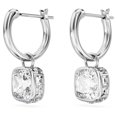 thumbnail image 3 of Pendientes Swarovski Chroma Drop con piedras transparentes facetadas, 3 of 5